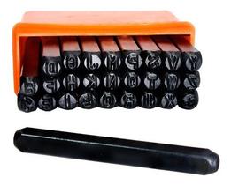 Jogo Alfabeto Para Gravação 4 mm Punção Starfer 27 Peças * 2779