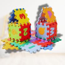 Jogo Alfanumérico EVA 36 Peças Criança Educativo Castelinho Brincadeiras 5mm de Espessura Colorido Jogo Alfanumérico EVA 36 Peças Criança Educativo Castelinho Brincadeiras 5mm de Espessura Colorido