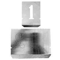 Jogo Algarismo Numérico Chapa 100 mm 10 Peças - KRAUSE