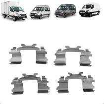 Jogo alinhador pastilha de freio dianteira mercedes benz sprinter 2013 a 2019