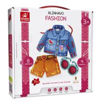 Jogo Alinhavo Fashion em MDF - Brinquedo Educativo +3 anos