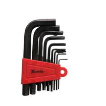 Jogo Allen 1,5 A 10 Mm Curta Hexagonal 9 Peças 112269 Mtx