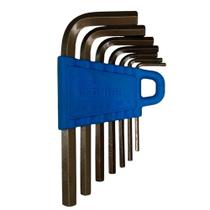 Jogo Allen 2 A 8 Mm Curta Hexagonal 7 Peças Ref 427 012101 Gedore