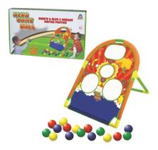 Jogo Alvo Game Ball Acerte O Alvo Com 20 Bolinhas - Braskit