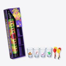 Jogo Alvo Picante Com 6 Dardos E 4 Shots 50ml Zona Criativa Jogo Alvo Picante Com 6 Dardos E 4 Shots 50ml Zona Criativa