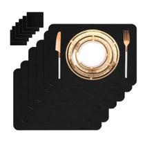 Jogo Americano 14 Lugares Mesa Posta Supla couro resistente Jogo Americano 14 Lugares Mesa Posta Supla couro resistente