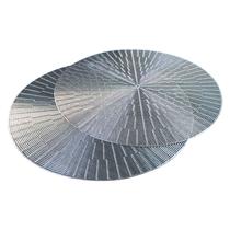 Jogo Americano 2 Peças Mesa Posta Mesa Redondo Linha Luxo Tamanho Grande Modelo Egípcio em PVC Jogo Americano 2 Peças Mesa Posta Mesa Redondo Linha Luxo Tamanho Grande Modelo Egípcio em PVC