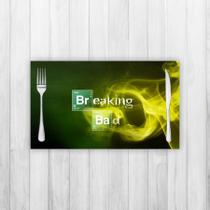 Jogo Americano 2 Un Retangular Neoprene Breaking Bad Logo