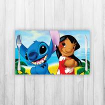 Jogo Americano 2 Un Retangular Neoprene Lilo &amp Stitch