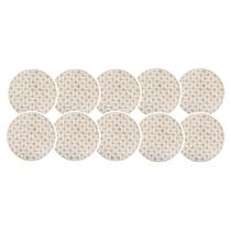 Jogo Americano 38cm Dourado Kit 10 Rafimex