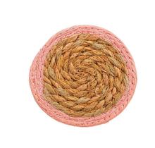 Jogo Americano 4 Lugares Chá/Café Fame Juta Rosa Mimo Style Jogo Americano 4 Lugares Chá/Café Fame Juta Rosa Mimo Style