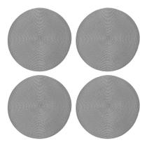 Jogo Americano 4 Peças Alegro Prata - Casambiente Jgam027