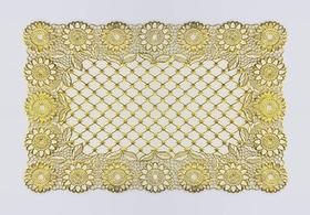 Jogo americano 4 peças dourado 30x40cm