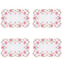 Jogo Americano 4 peças Jardim Florido 50 x 30 cm