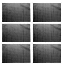 Jogo Americano 6 Lugares Preto PVC Antiderrapante Flex Sousplat Retangular 45x30cm Lyor