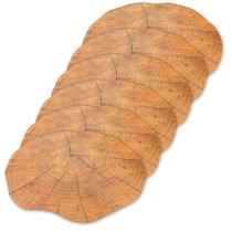 Jogo Americano 6 Lugares Tronco em Plástico PP 38cm