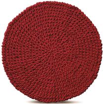Jogo Americano 6un Trama Vermelho 38cms da Mimo Style