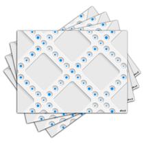 Jogo Americano - Abstrato com 4 peças - 1060Jo Jogo Americano - Abstrato com 4 peças - 1060Jo