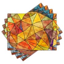 Jogo Americano - Abstrato com 4 peças - 1073Jo Jogo Americano - Abstrato com 4 peças - 1073Jo