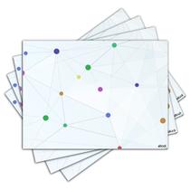 Jogo Americano - Abstrato com 4 peças - 1097Jo Jogo Americano - Abstrato com 4 peças - 1097Jo