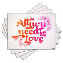 Jogo Americano - All You Need com 4 peças - 976Jo Jogo Americano - All You Need com 4 peças - 976Jo