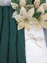 Jogo Americano Anel Porta Guardanapo 8 Lugares Guardanapo 01