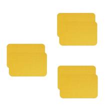 Jogo americano antiderrapante - todos dias - AMARELO 6 peças Jogo americano antiderrapante - todos dias - AMARELO 6 peças