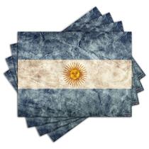 Jogo Americano - Argentina com 4 peças - 483Jo Jogo Americano - Argentina com 4 peças - 483Jo