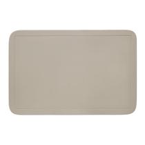 Jogo Americano Avulso Retangular PVC Color Areia Copa & Cia Jogo Americano Avulso Retangular PVC Color Areia Copa & Cia