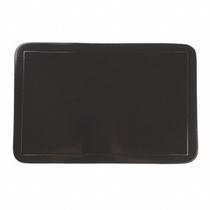 Jogo Americano Avulso Retangular PVC Color Preto Copa & Cia Jogo Americano Avulso Retangular PVC Color Preto Copa & Cia