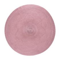 Jogo Americano Avulso Serenity Rosa Vintage 38cm - Copa&Cia Jogo Americano Avulso Serenity Rosa Vintage 38cm - Copa&Cia