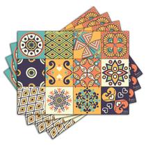 Jogo Americano - Azulejos com 4 peças - 1149Jo Jogo Americano - Azulejos com 4 peças - 1149Jo