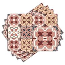 Jogo Americano - Azulejos com 4 peças - 1150Jo Jogo Americano - Azulejos com 4 peças - 1150Jo