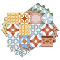 Jogo Americano - Azulejos com 4 peças - 1152Jo Jogo Americano - Azulejos com 4 peças - 1152Jo