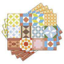 Jogo Americano - Azulejos com 4 peças - 1153Jo Jogo Americano - Azulejos com 4 peças - 1153Jo