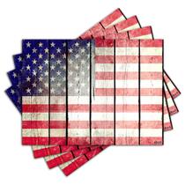 Jogo Americano - Bandeira Estados Unidos com 4 peças - 933Jo