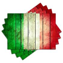 Jogo Americano - Bandeira Itália com 4 peças - 934Jo - Allodi