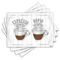 Jogo Americano - Café com 4 peças - 1166Jo Jogo Americano - Café com 4 peças - 1166Jo