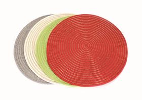Jogo Americano Caracol RD em Poliéster 1PC 38cm Decoração de Natal Jogo Americano Caracol RD em Poliéster 1PC 38cm Decoração de Natal