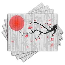 Jogo Americano - Cerejeira com 4 peças - 150Jo Jogo Americano - Cerejeira com 4 peças - 150Jo