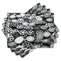 Jogo Americano - Cinema com 4 peças - 754Jo