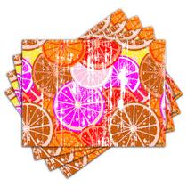 Jogo Americano - Cítrico com 4 peças - 022Jo Jogo Americano - Cítrico com 4 peças - 022Jo