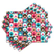 Jogo Americano - Coffee Time com 4 peças - 280Jo Jogo Americano - Coffee Time com 4 peças - 280Jo