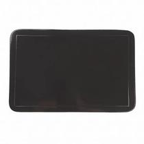 Jogo Americano Color Suplat Retangular Preto Copa e Cia PVC Jogo Americano Color Suplat Retangular Preto Copa e Cia PVC