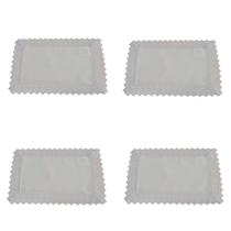 Jogo americano com 4 lugares 45 x 30 Branco renda Jogo americano com 4 lugares 45 x 30 Branco renda
