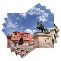 Jogo Americano com 4 peças - Argentina - Buenos Aires - Mundo - 1512Jo Jogo Americano com 4 peças - Argentina - Buenos Aires - Mundo - 1512Jo