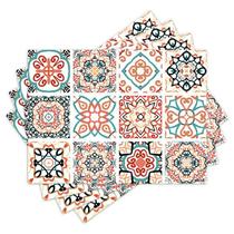 Jogo Americano com 4 peças - Azulejos - Abstrato - Geométrico - 1400Jo Jogo Americano com 4 peças - Azulejos - Abstrato - Geométrico - 1400Jo