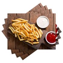 Jogo Americano com 4 peças - Batata Frita - 1533Jo