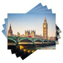 Jogo Americano com 4 peças - Big Ben - Londres - Inglaterra - 2104Jo