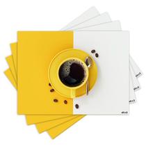 Jogo Americano com 4 peças - Café - Coffee - 1734Jo Jogo Americano com 4 peças - Café - Coffee - 1734Jo